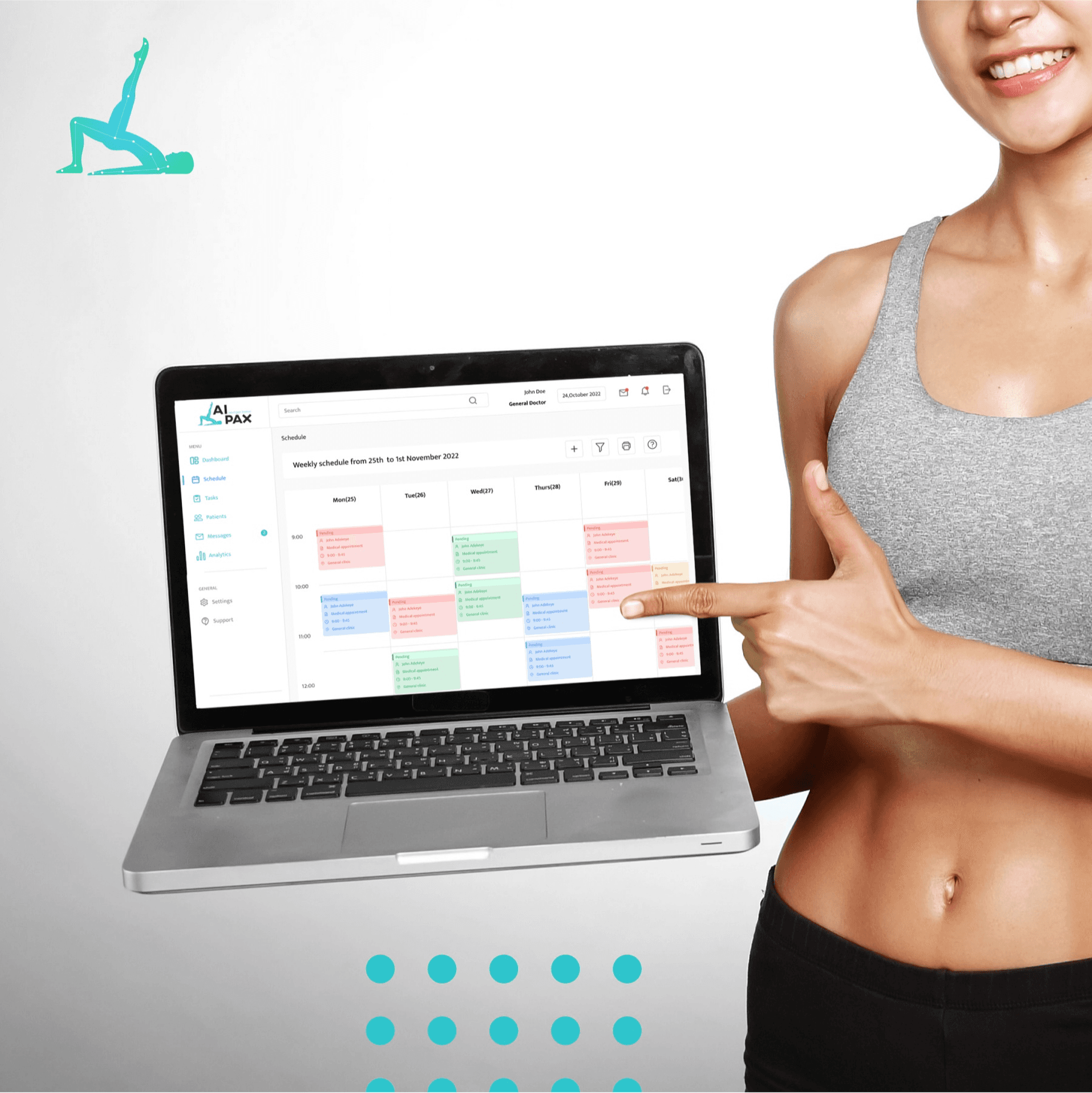 Personalizowane plany rehabilitacyjne z AIPAX